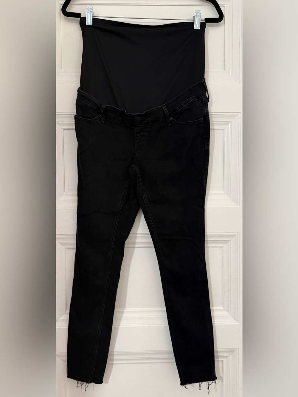 Abercrombie & Fitch Maternity Black Jean Leggings 28/6 Short